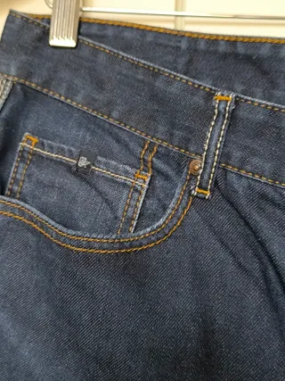 Pedro del Hierro Vaqueros Rectos Talle Alto