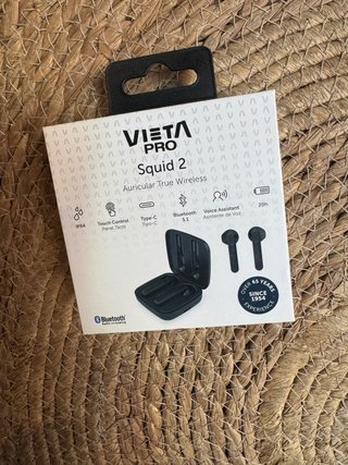 Auriculares Bluetooth Vieta Pro Negros