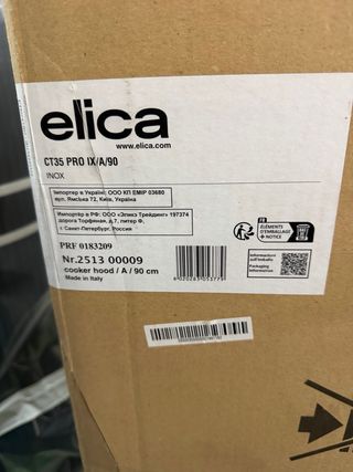 Campana extractora Elica CT35 PRO