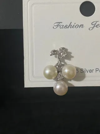 Pendientes Perlas Agua Dulce