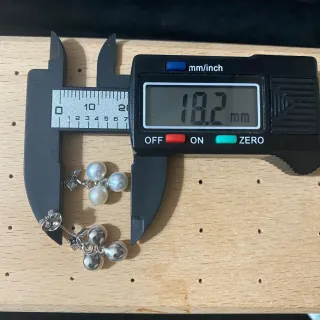 Pendientes Perlas Agua Dulce