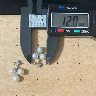 Pendientes Perlas Agua Dulce