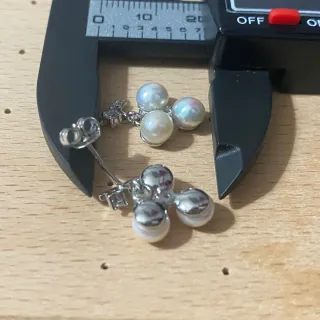 Pendientes Perlas Agua Dulce