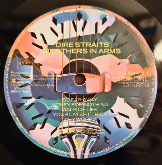 Disco LP Dire Straits Brothers in Arms