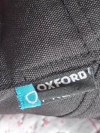 Pantalón Moto Oxford Negro .