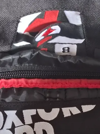 Pantalón Moto Oxford Negro .