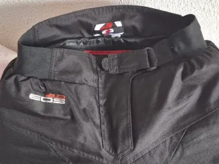 Pantalón Moto Oxford Negro .