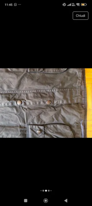 Barbour Bedale blu C50