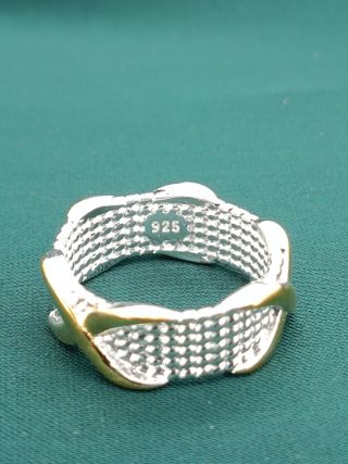 Anillo Plata Ley 925 , nuevo.