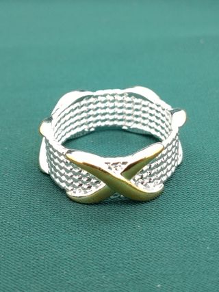 Anillo Plata Ley 925 , nuevo.