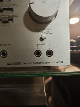 Platinas de Cassette Sony y Werner