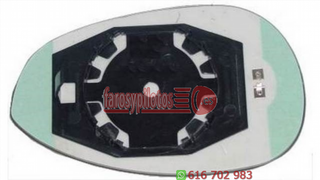 Espejo Cristal + Base Derecho Fiat 500 (2007-2011