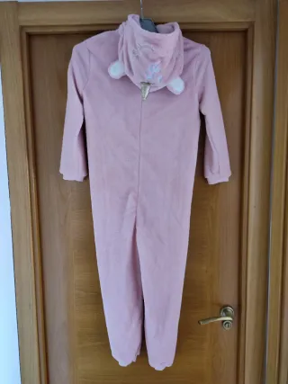 Pijama polar buzo unicornio rosa 10 años