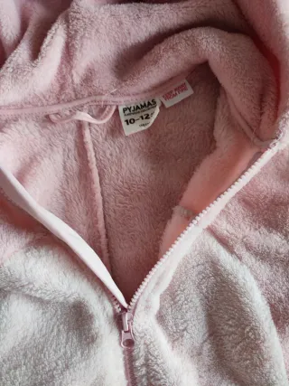 Pijama polar buzo unicornio rosa 10 años