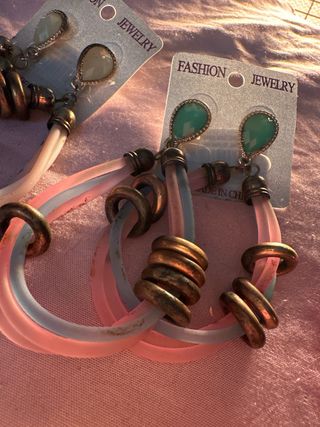 Pendientes Aro Plateados