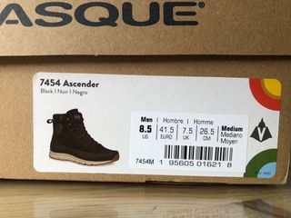 Botas Vasque Ante Hombre Talla 41.5