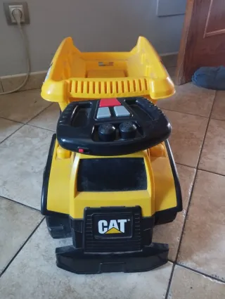 Correpasillos Camión CAT Amarillo