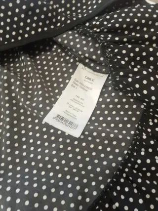 Vestido Pin Up Lunares Rojo y Negro Talla L