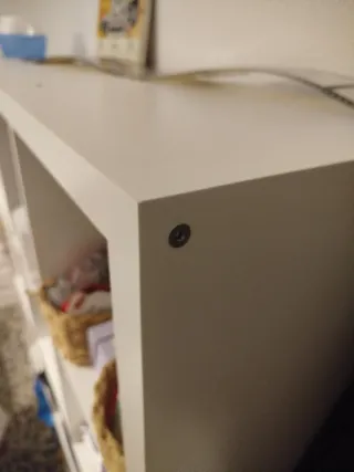 Estantería kallax blanca