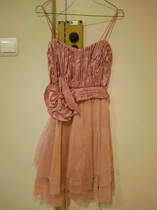 Vestido único para ocasión especial rosa
