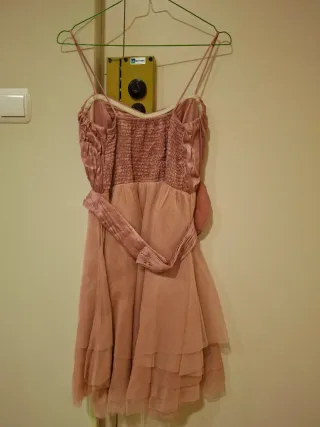Vestido único para ocasión especial rosa