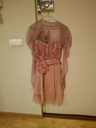 Vestido único para ocasión especial rosa