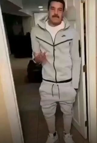 Sudadera Nike Gris Talla M