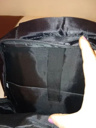 Mochila portátil negra