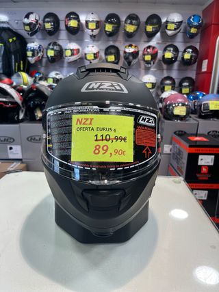 Casco Integral NZI Eurus 4 Negro Mate