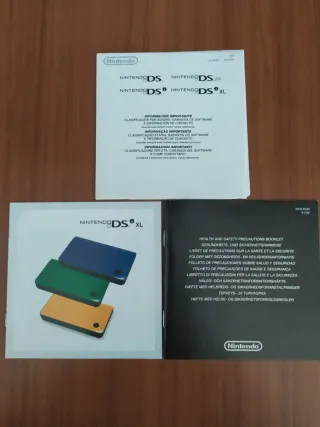 Manuales Pokemon Nintendo DS, DS Lite y DS XL