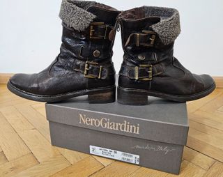 NeroGiardini stivaletti pelle 38 da riparare