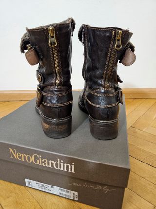 NeroGiardini stivaletti pelle 38 da riparare