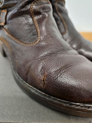 NeroGiardini stivaletti pelle 38 da riparare