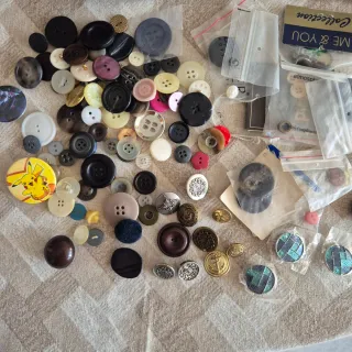 Lote Botones Manualidades Variados/ 278