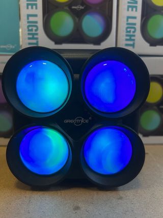 Mini Altavoz Portátil Bluetooth RGB Flame Light