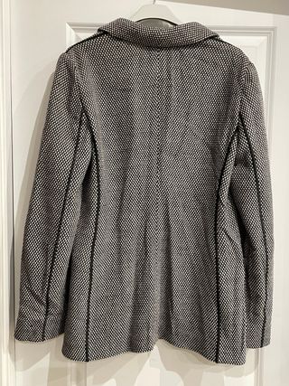 Blazer Armani Collezioni Negro Blanco