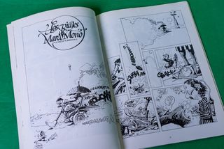 Cómic "Los viajes de Marco Mono", de Breccia