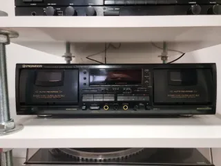 Pioneer CT-W803RS Deck Duplo Cassete