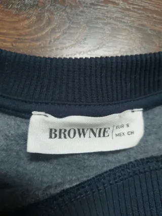 Sudadera Brownie azul con perro