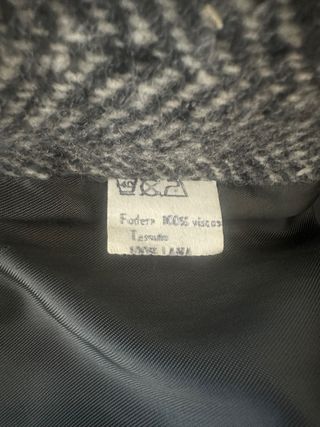 Cappotto Elegante Spigato 100% Lana Made in Italy