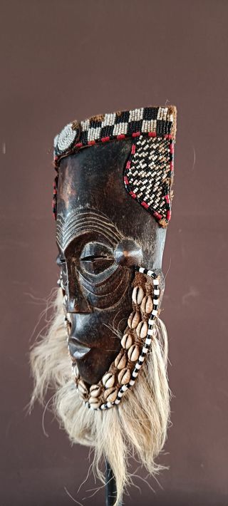Máscara Kuba Africana R. D. Congo