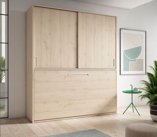 CAMA ABATIBLE CON ARMARIO EXPLORA