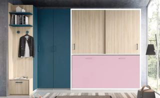 CAMA ABATIBLE CON ARMARIO EXPLORA