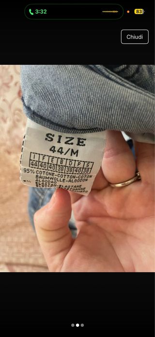 Gonna jeans donna taglia 44