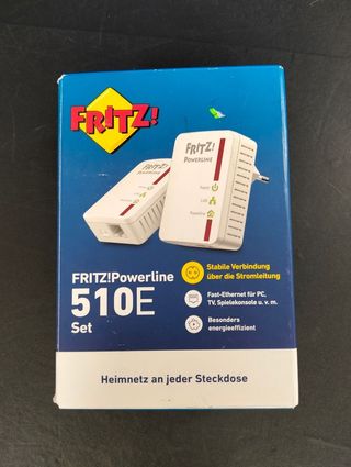 FRITZ! Powerline 510E Adaptadores 500 Mb/s
