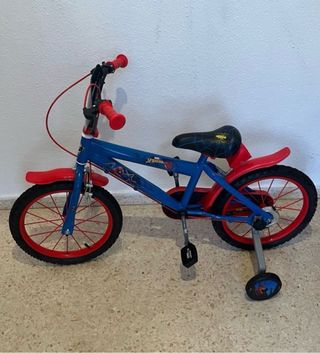 Bicicleta infantil Spiderman