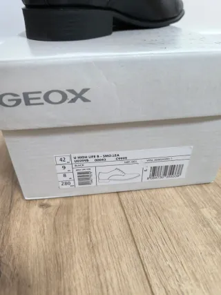 Zapatos Geox vestir negros Talla 42 nuevos