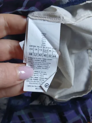 Completo gonna e camicia a quadri