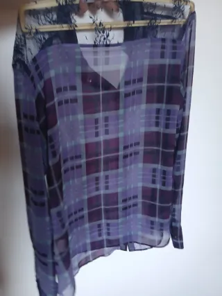 Completo gonna e camicia a quadri