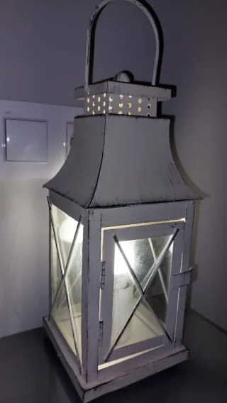 Juego 2 Lámparas Dormitorio. Tamaño 12x12x29 cm